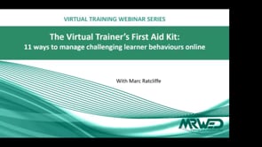 Virtual trainer’s First Aid Kit