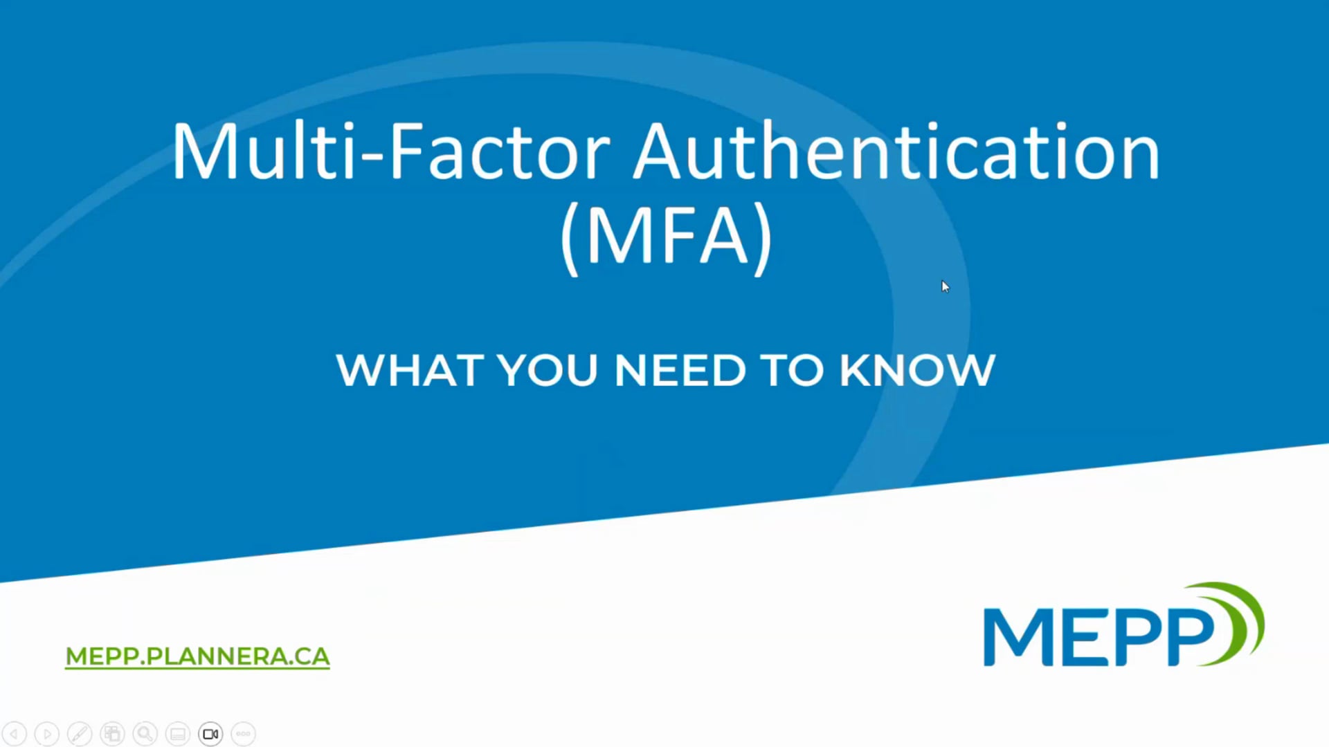 Setting up Added Security to Your Employer Account | MEPP - Municipal ...