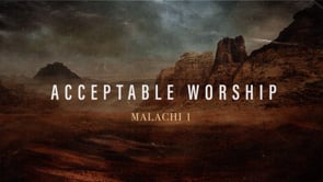 Acceptable Worship