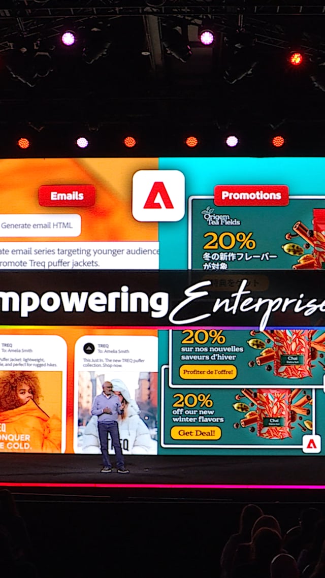 Video still from Adobe Summit 2026 |Shantanu Narayen's Vision 9x16