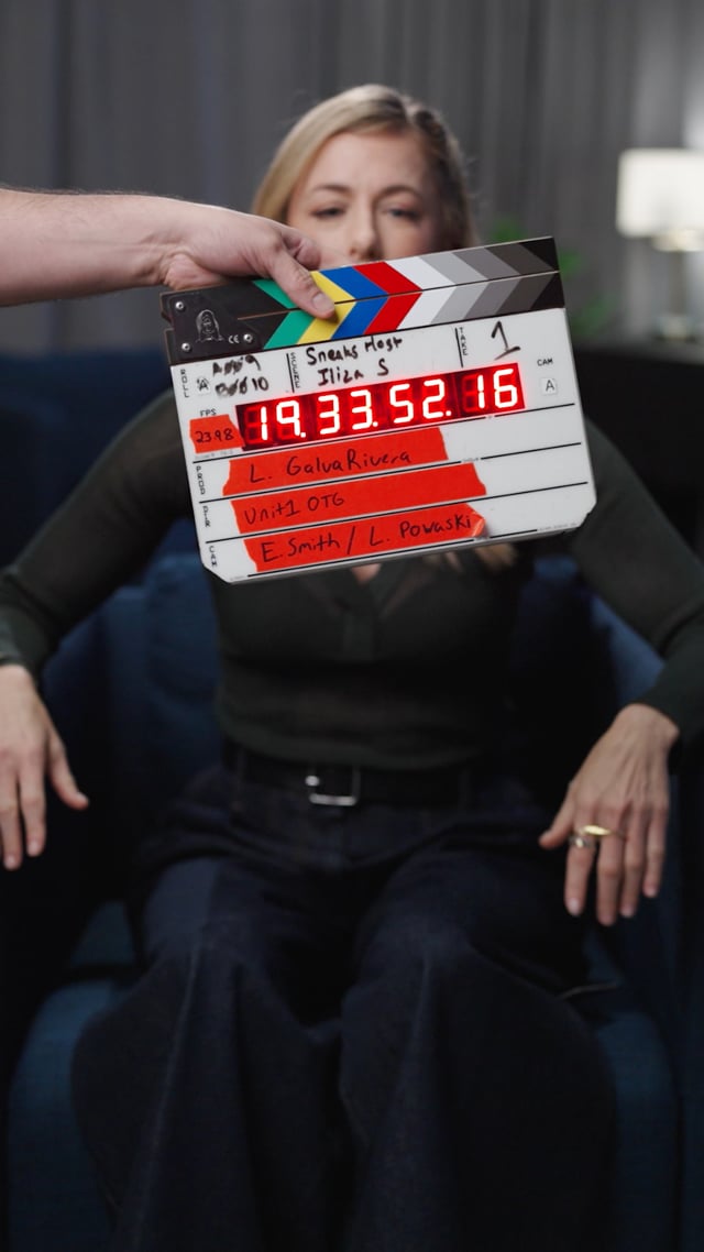 Video still from Backstage with Sneaks Host Iliza Shlesinger 9x16