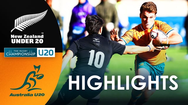 U20 Rugby Championship 2026 | New Zealand v Australia | Round 1