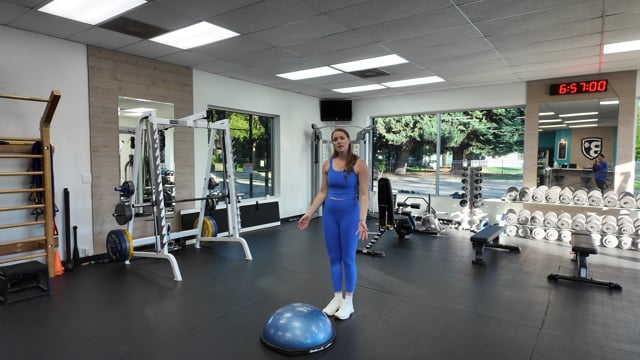 Step ups on uneven surface
