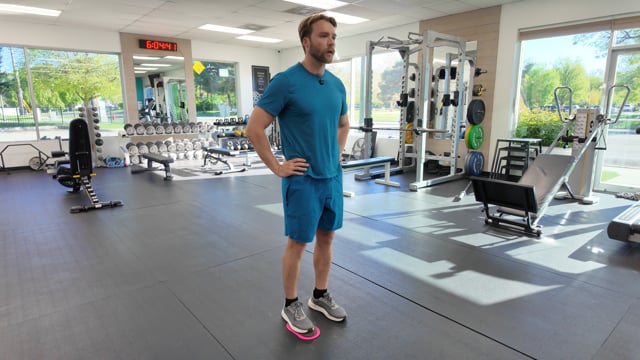 Slider Reverse Lunge