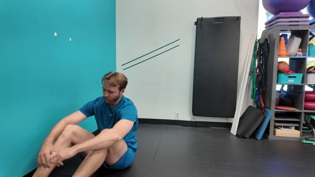 Supine 90 degree Hamstring Stretch