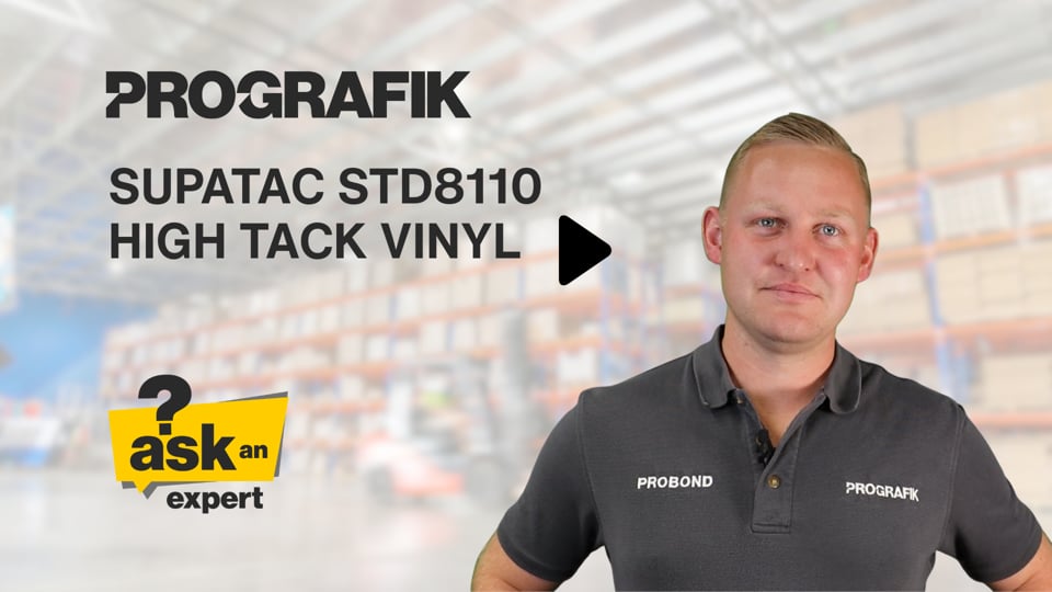supatac std8110 polymeric high tack gloss white vinyl, std8110g, polymeric high tack, monomeric vinyl vs polymeric