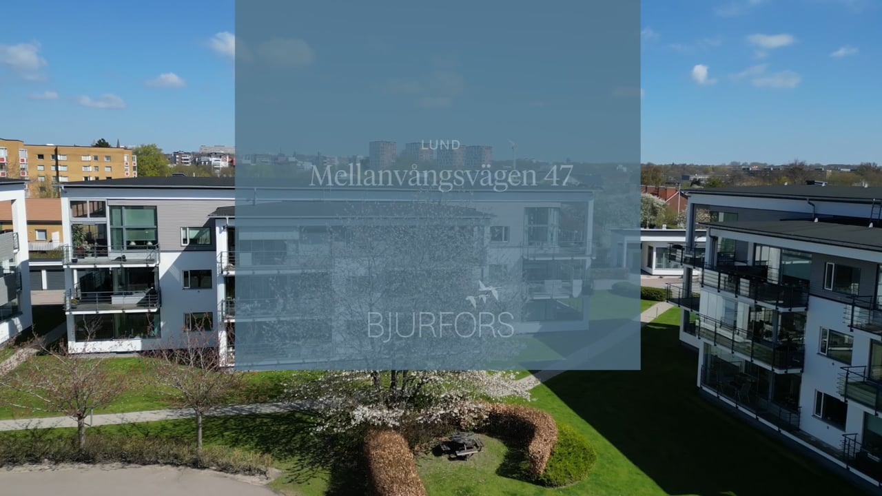 5 rum Lägenhet på Mellanvångsvägen 47 Nilstorp Lunds kommun - video
