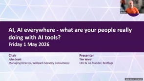 SASIG Webinar - AI, AI everywhere - what are your people really doing with AI tools? 2026-05-01 10:00:03