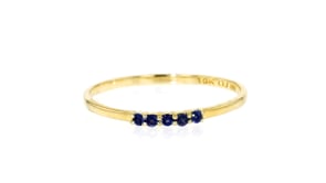 .10 ct. t.w. Sapphire Ring in 10kt Yellow Gold