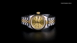 Pre-Owned Rolex Datejust Womens 26mm Automatic Stainless Steel and 18kt Yellow Gold Watch