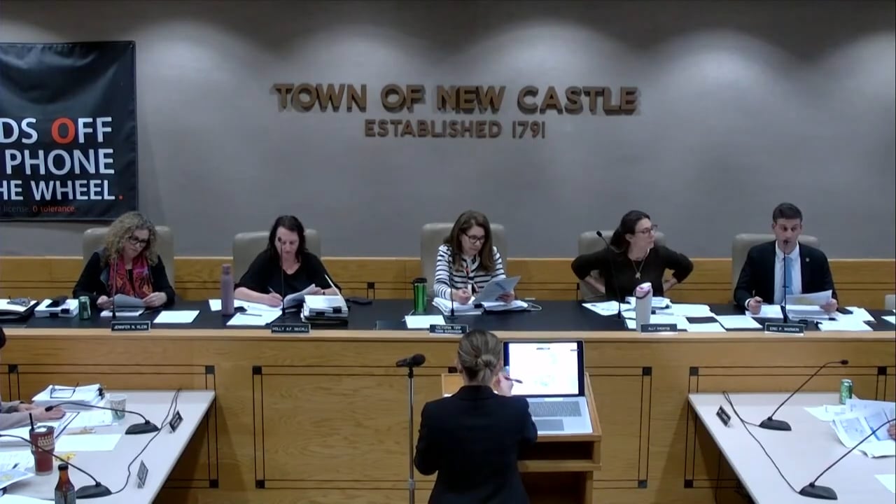 Town Board of New Castle Work Session & Meeting 4/28/26