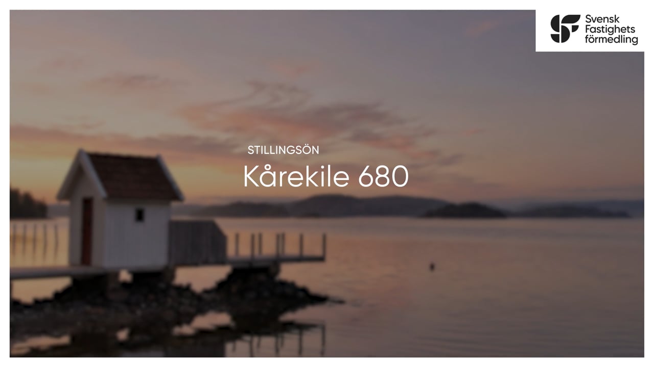 4 rum Vinterbonat fritidshus på Kårekile 680 Stillingsön Orust kommun - video