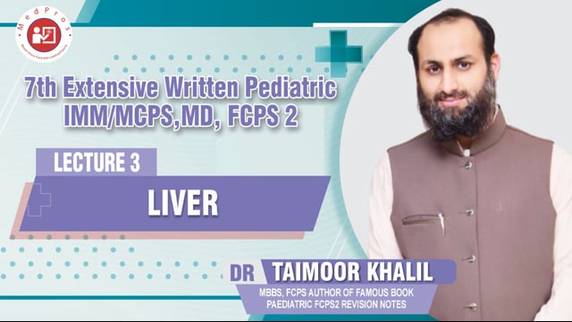 Liver || Reye sydnrome + liver failure || Part-1 || Lecture-3 || Dr Taimoor Khalil