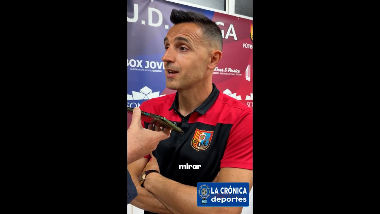 LA PREVIA / Ontiñena CF - UD Fraga / DAVID JIMÉNEZ (Entrenador Fraga) Jor. 30 - Regional Preferente / Gr 1 / Fuente: UD Fraga