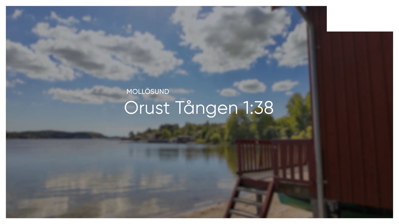 Tomt på Havsnära tomt i Tången Mollösund - Orust Orust kommun - video
