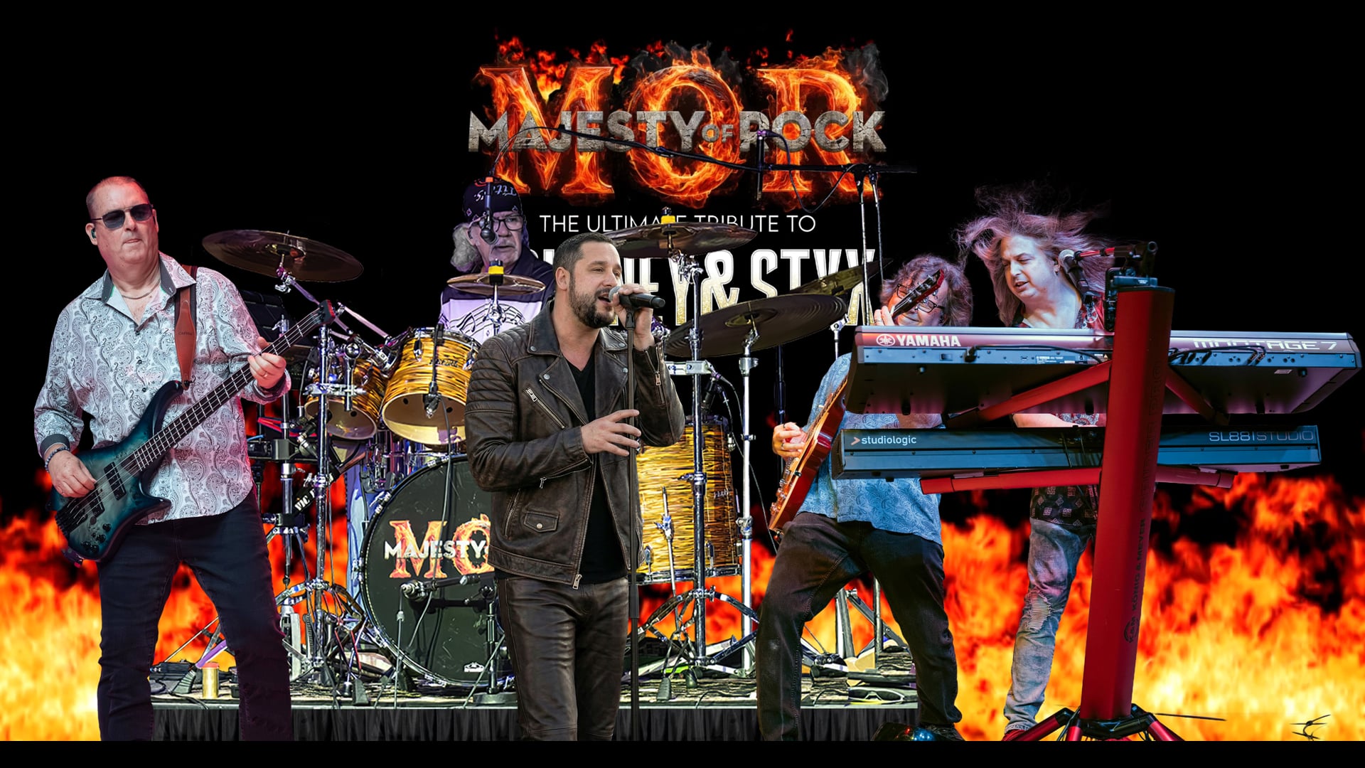 Promotional video thumbnail 1 for Majesty of Rock, the Ultimate Tribute to Journey and Styx
