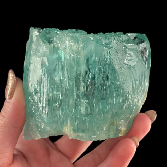 Beryl var: Aquamarine (fine classic material) | Jaquetô Mine ...