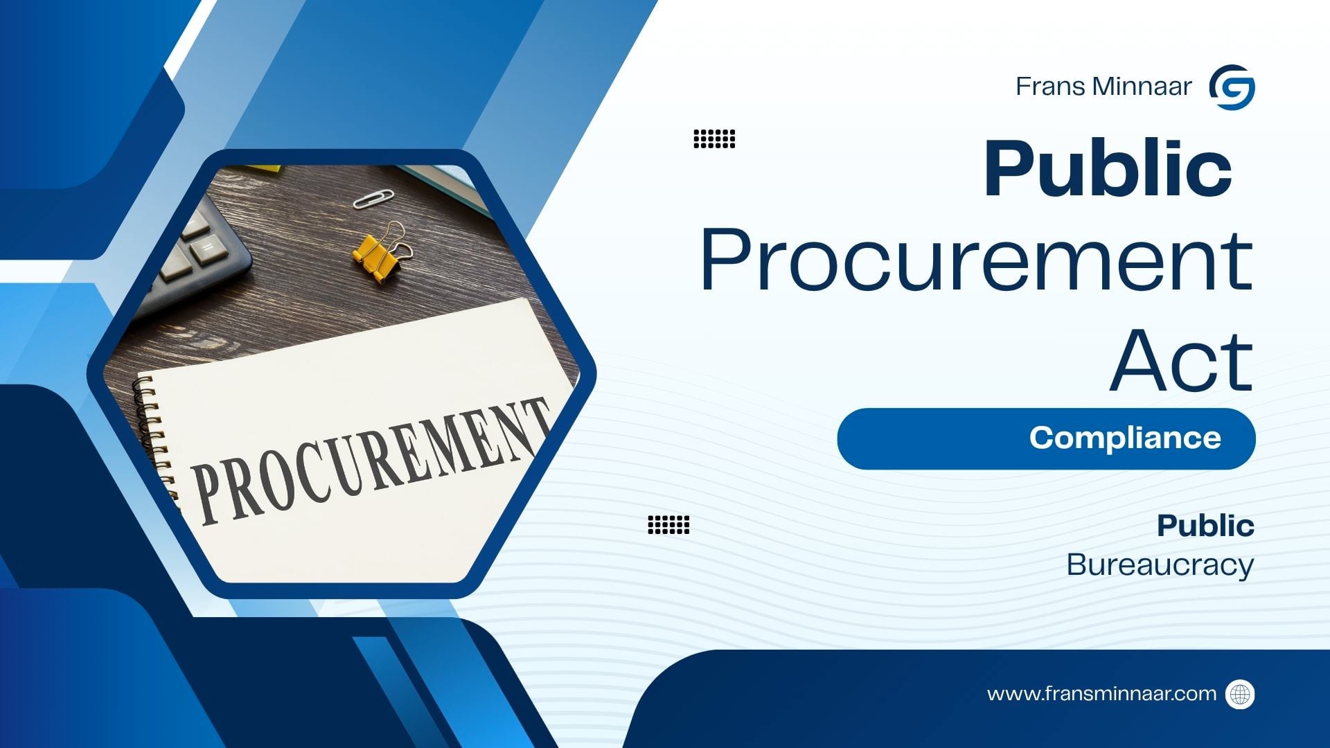 Public Procurement Act