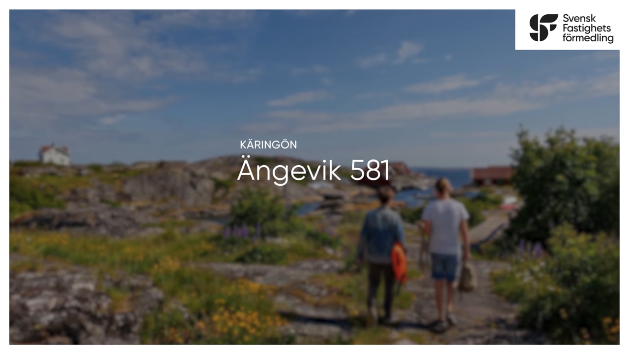 5 rum Vinterbonat fritidshus på Ängevik 581 Käringön Orust kommun - video