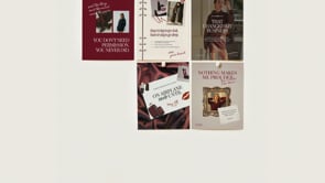 Bold & Burgundy Instagram Templates, a Social Media Template by CanvaTemplateClubCo (Thumbnail 2 of 10)