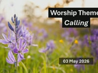 Worship for May 3rd 2026