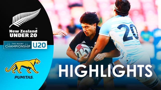 U20 Rugby Championship 2026 | New Zealand v Argentina | Round 2