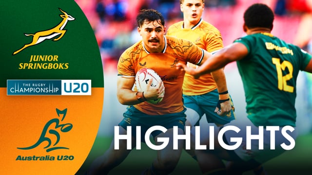 U20 Rugby Championship 2026 | South Africa v Australia | Round 2