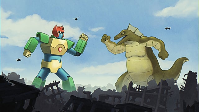 Robot Fights Monster Ident 2025