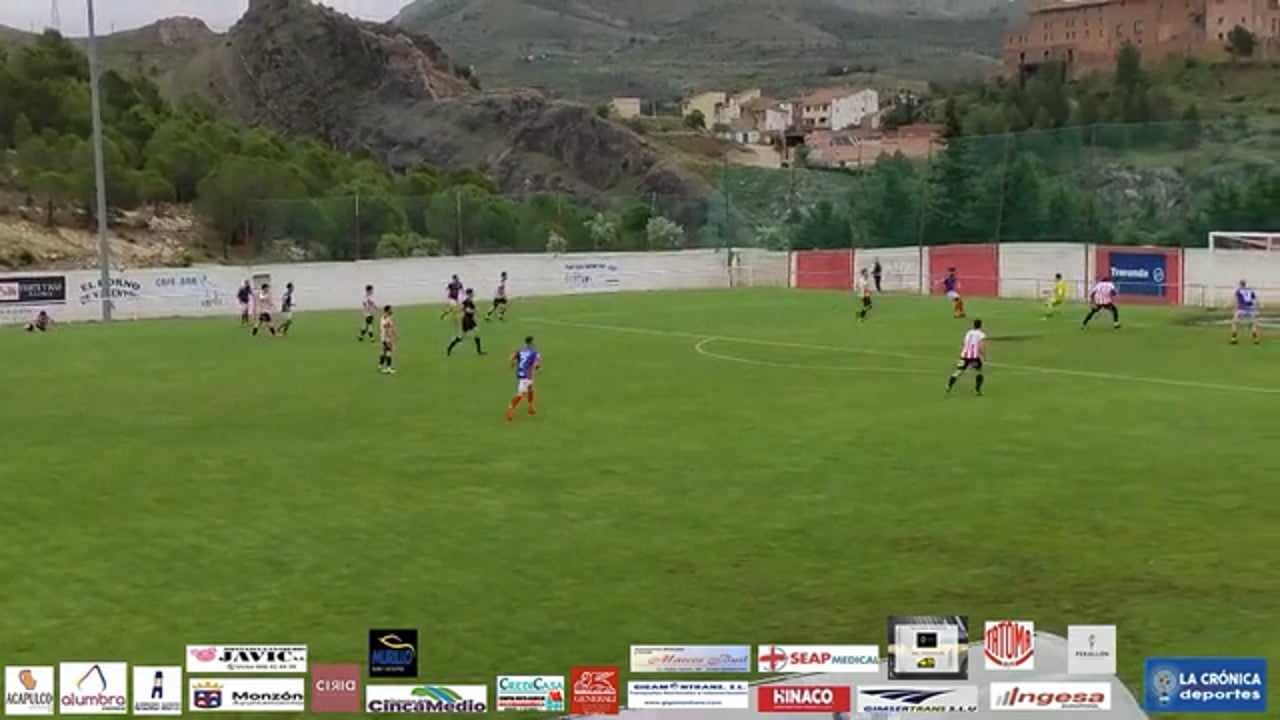 (RESUMEN y GOLES) Illueca 2-3 At.Monzón Alumbra / J 33 / 3ª RFEF