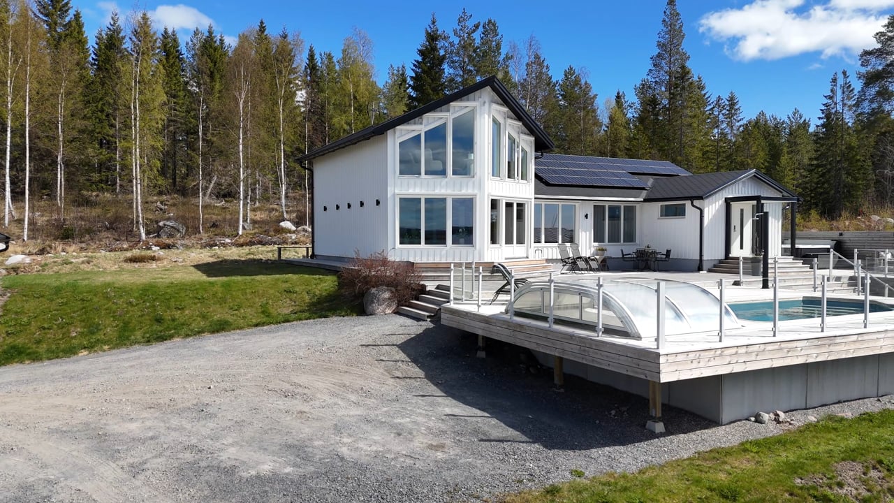 4 rum Villa på Storsandsvägen 173 Gullvik Örnsköldsviks kommun - video