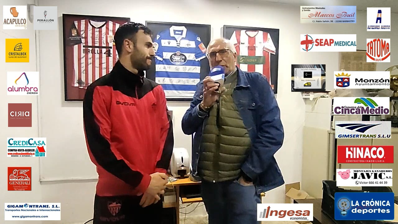 SAÚL  GRACIA  (Jugador Monzón) Illueca 2-3 At.Monzón Alumbra / J 33 / 3ª RFEF