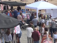 La UBET celebra una botiga al carrer molt concorreguda