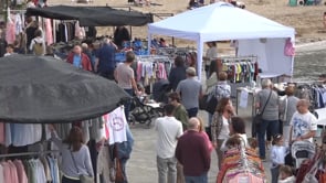La UBET celebra una botiga al carrer molt concorreguda
