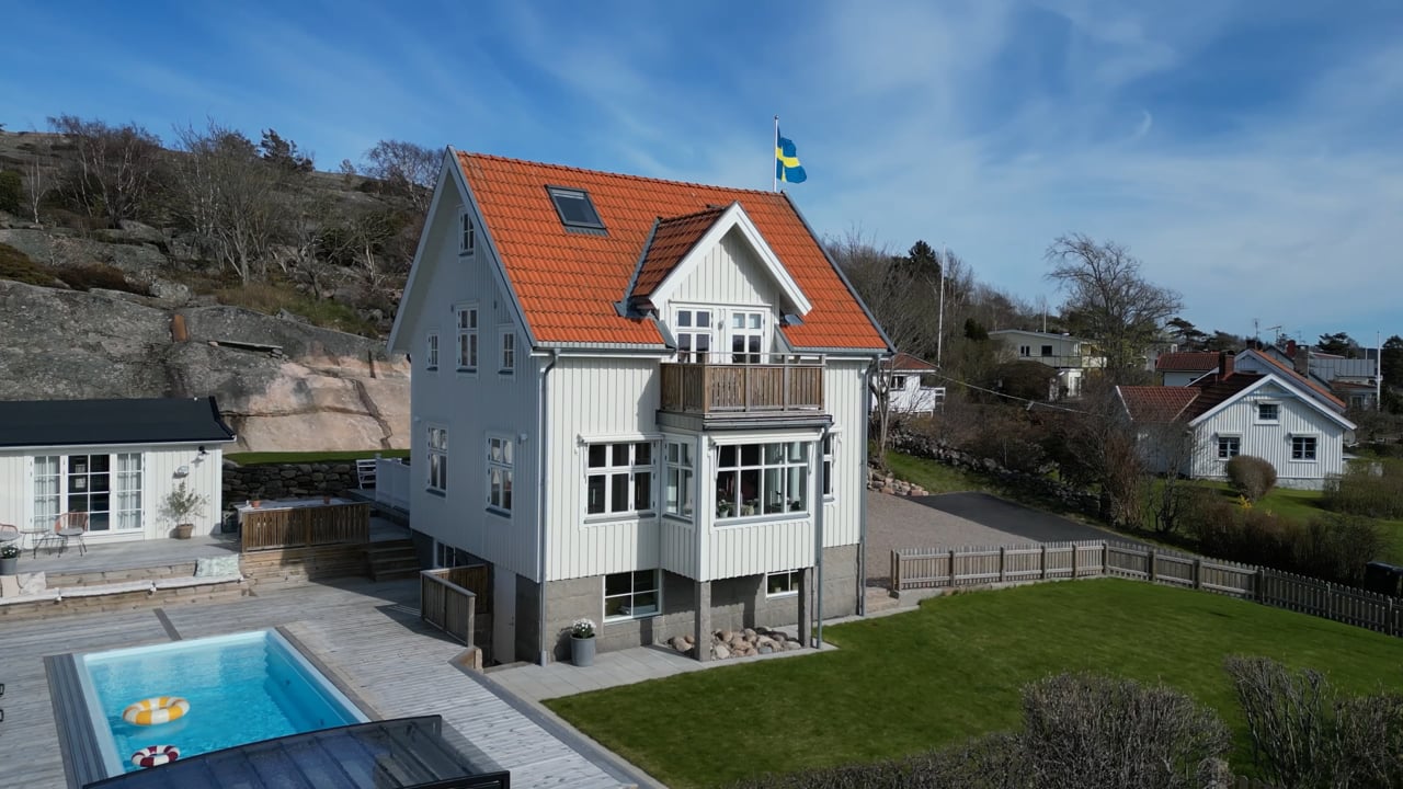 5 rum Villa på Föreningsgatan 22 Fjällbacka Tanums kommun - video