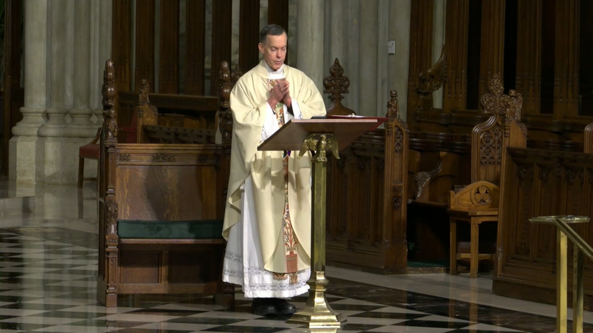 Mass from St. Patrick's Cathedral - May 4, 2026