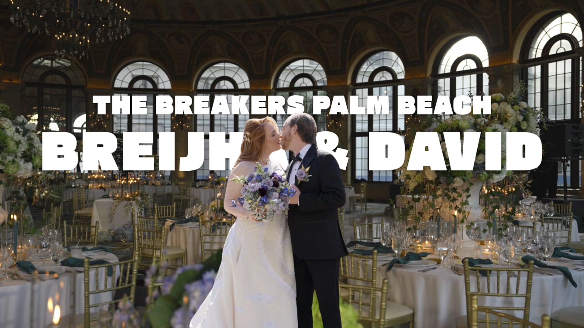 Breijha & David Wedding Trailer | The Breakers Palm Beach