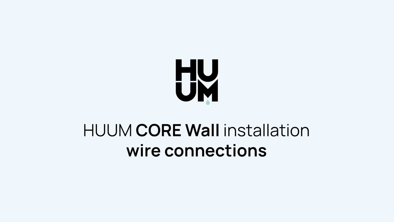 CORE Wall - wire connections