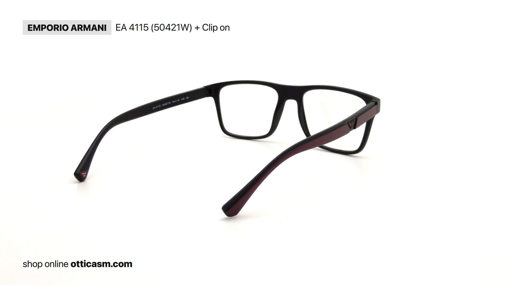 Emporio Armani EA 4115 (50421W) + Clip on