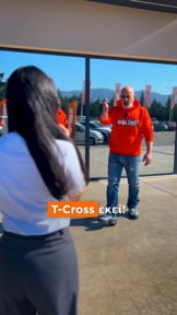 Thumbnail for video Βρες το Volkswagen T-Cross με -50% για τους 2 πρώτους μήνες ευέλικτου leasing!
