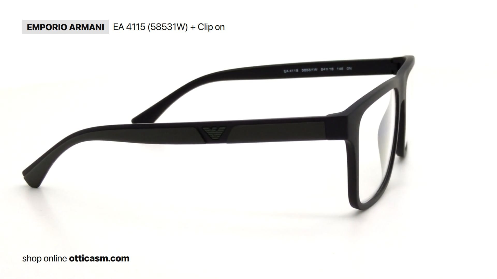 Emporio Armani EA 4115 (58531W) + Clip on
