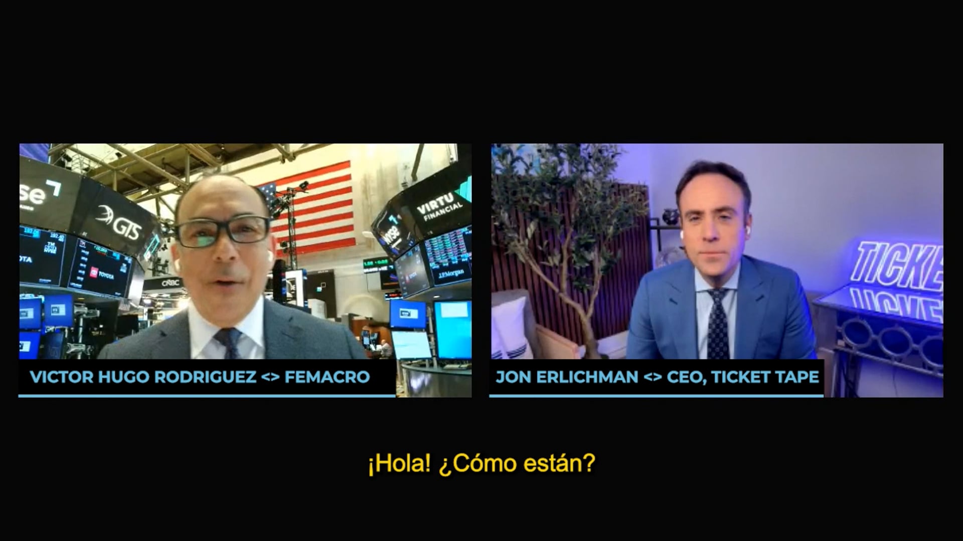Leaders at the Bell with Jon Erlichman, CEO Ticket Tape, April 27, 2026