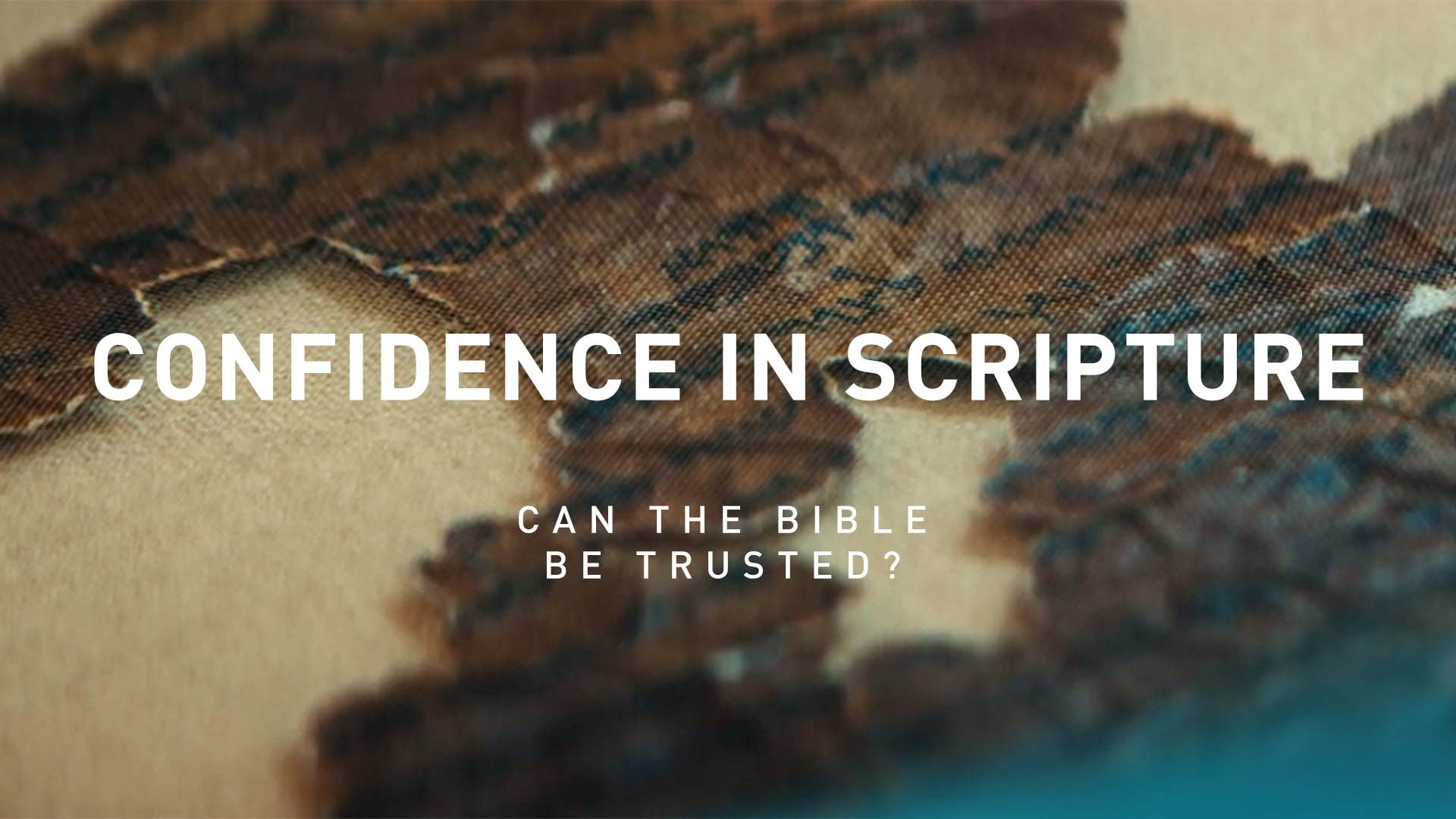The Dead Sea Scrolls: Confidence in Scripture video thumbnail