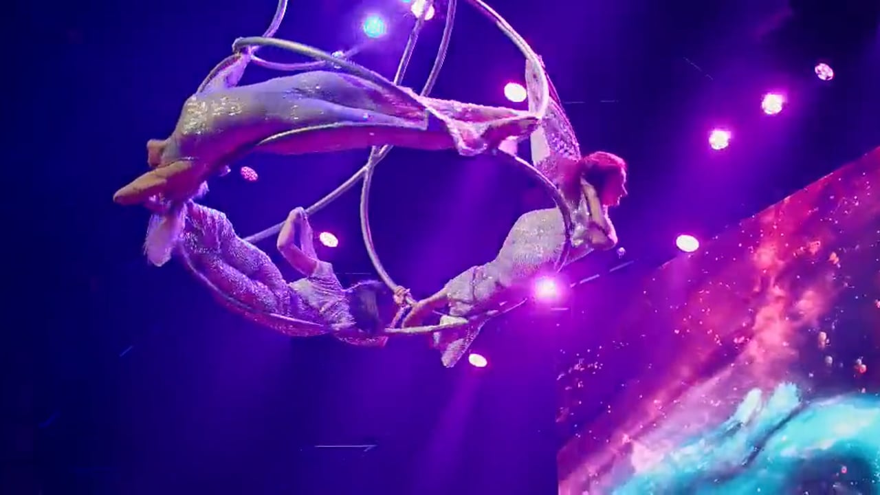 Aerial Trapeze Video - Bencha Theater