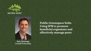Kyle Wickings: Public Green Space Soils
