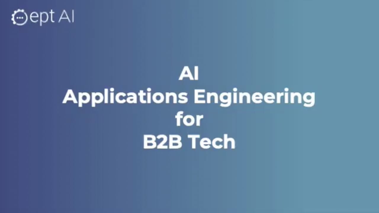 Thumbnail for AI for Applications Engineering