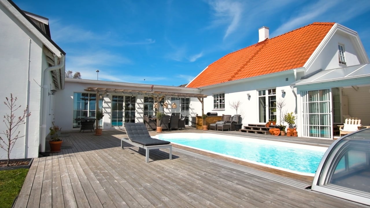 7 rum Villa på Kalmarvägen 11 Abbekås Skurups kommun - video