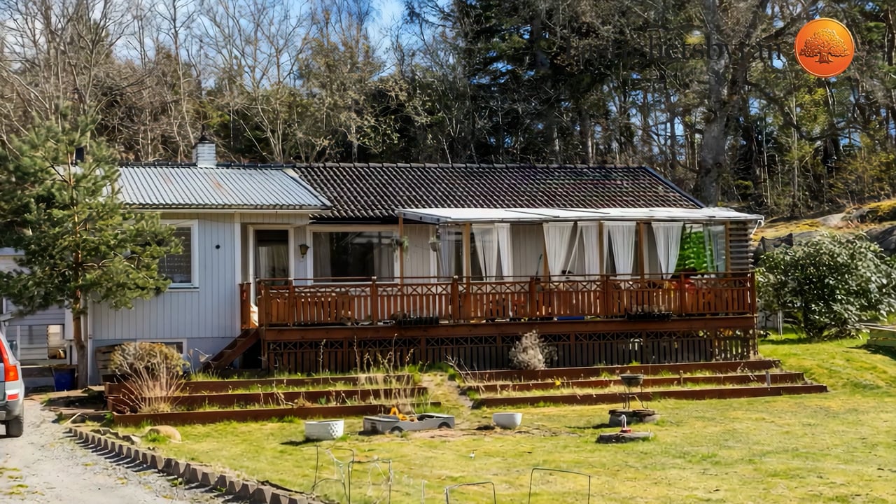 4 rum Villa på Smeabernts väg 8 Stråvalla Varbergs kommun - video