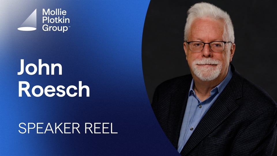 John Roesch's Speaker Reel video thumbnail