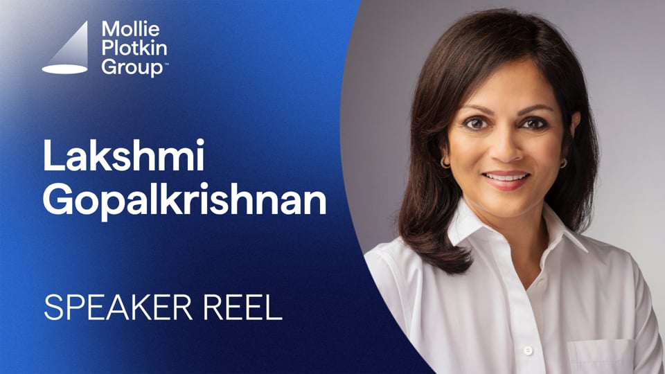 Lakshmi Gopalkrishnan's Speaker Reel video thumbnail