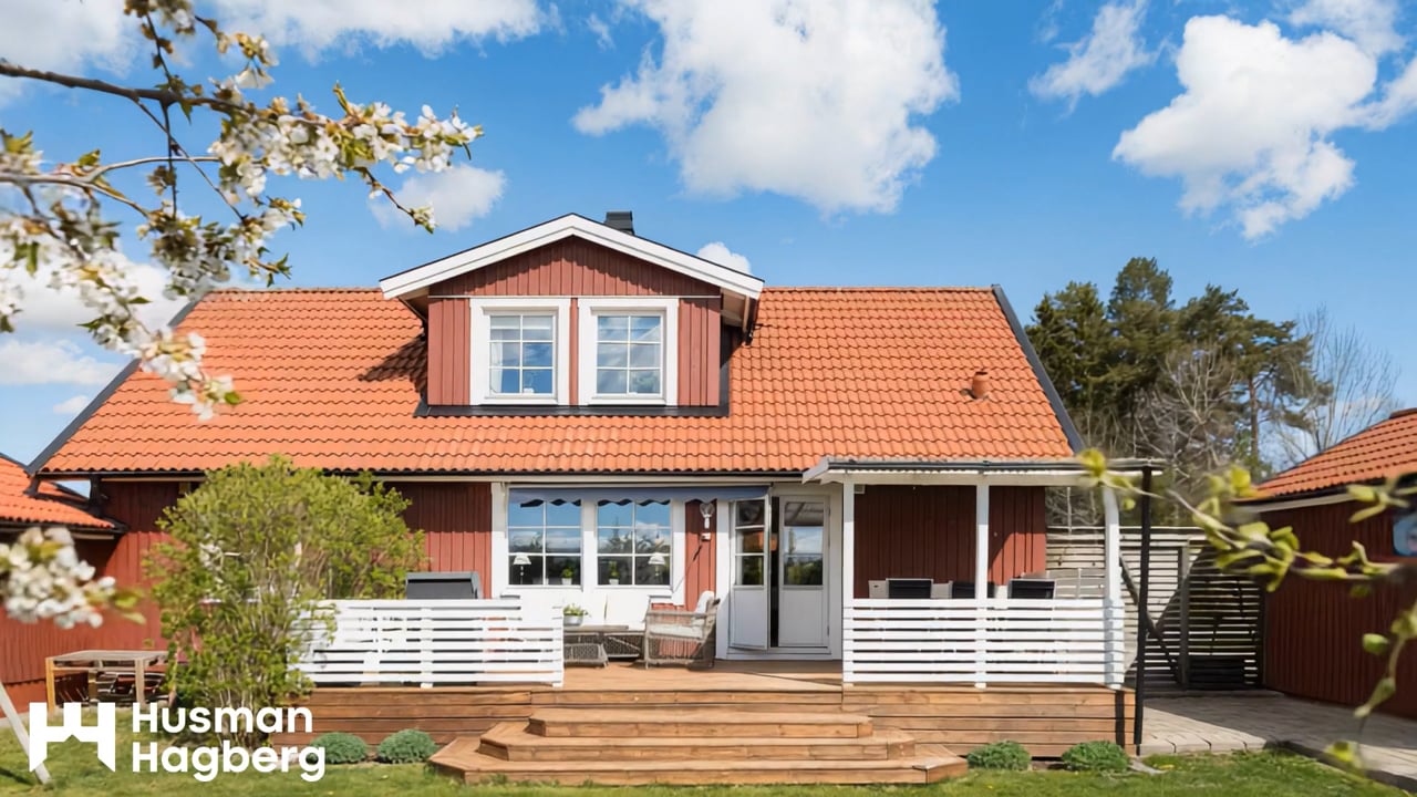 6 rum Villa på Skiffervägen 1 Bålsta Skörby, Bålsta Håbo kommun - video
